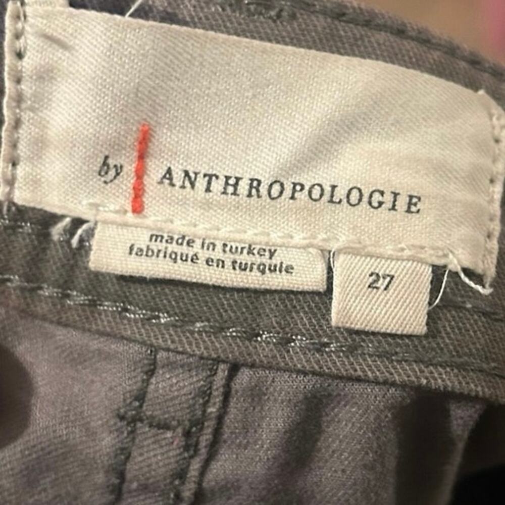 Anthropologie Wanderer Camo Utility Cargo Shorts Button Front Military Style- 27 - Picture 6 of 7
